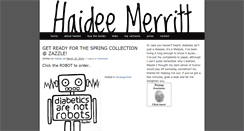 Desktop Screenshot of haideemerritt.com